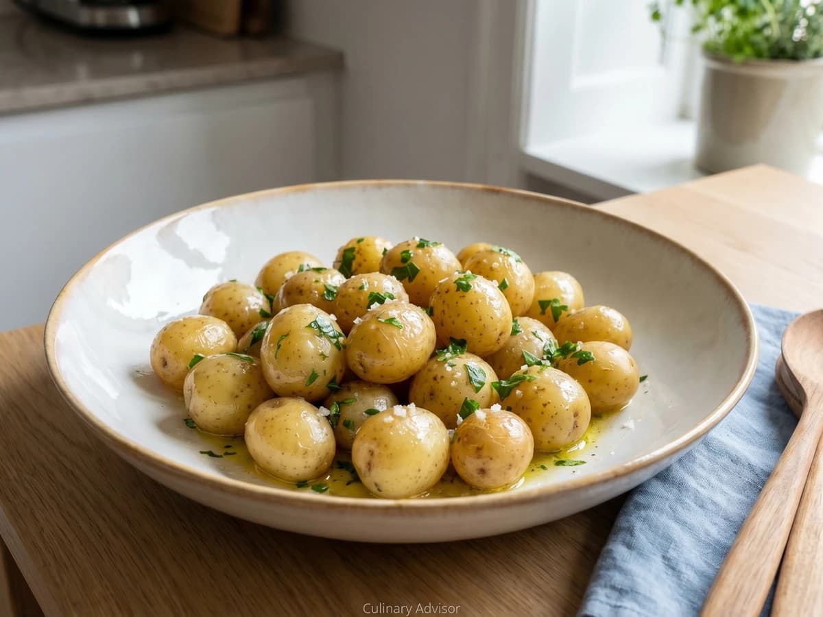 Nye Kartofler med Persillesmor - Chef Freja