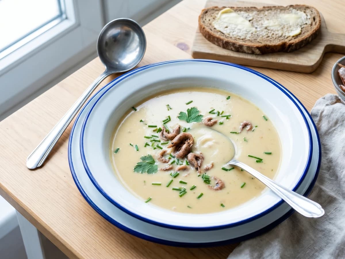 Ostfriesische Krabbensuppe - Chef Klaus