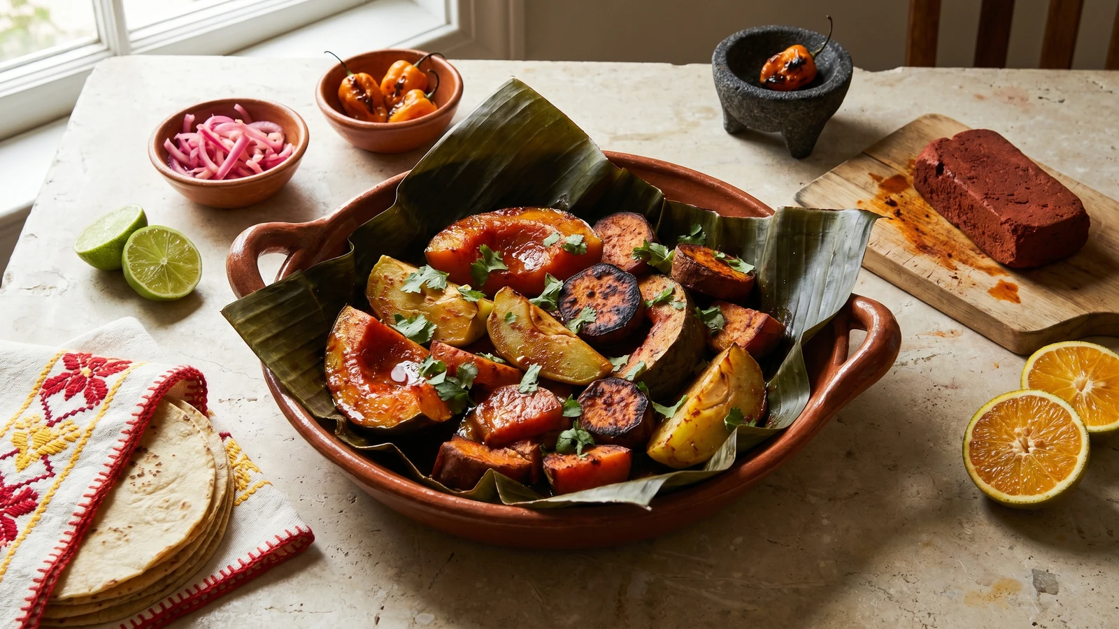 Verduras al Pibil