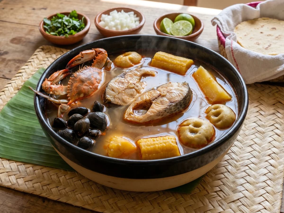 Caldo de Pescado Costeño de Cuajinicuilapa - Chef Lupita