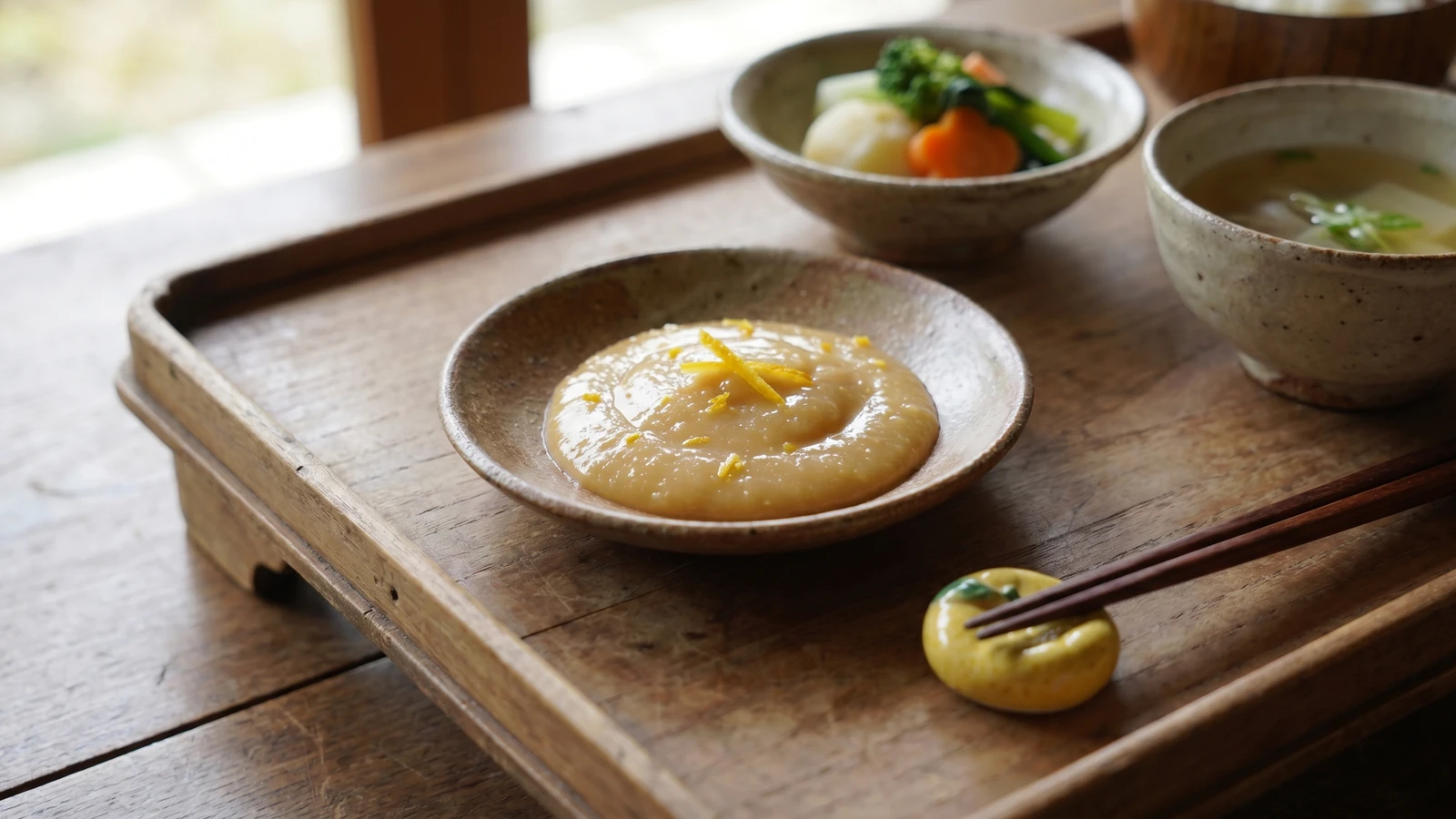 Yuzu-Miso (柚子味噌, winter citrus miso)