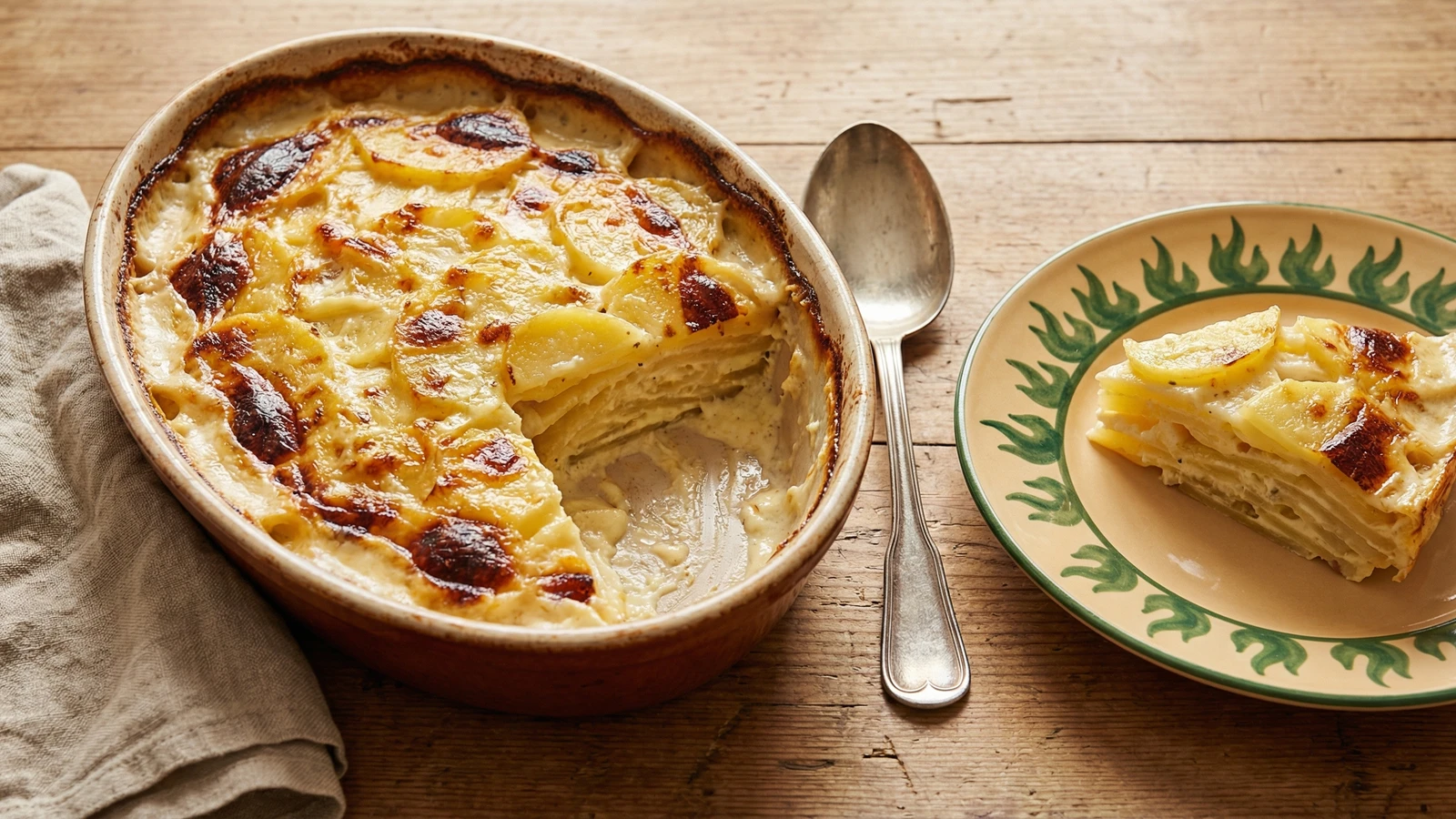Erdäpfelgratin