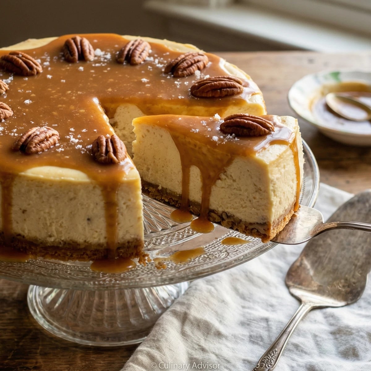 New Orleans Praline Cheesecake