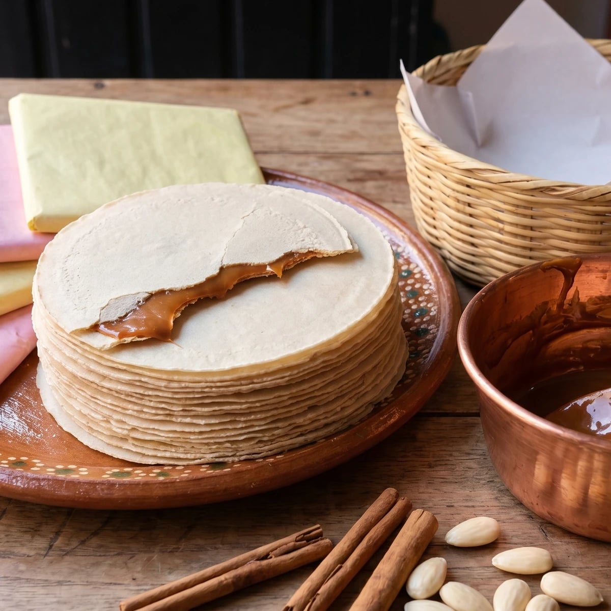 Obleas con Cajeta de Celaya