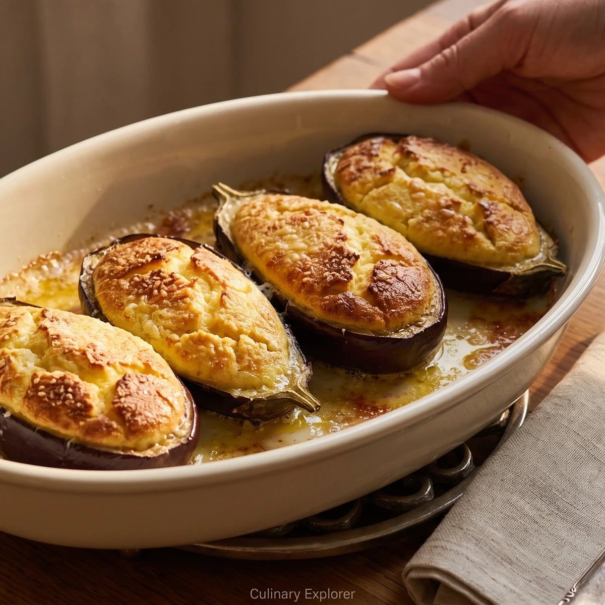Aubergines Soufflées