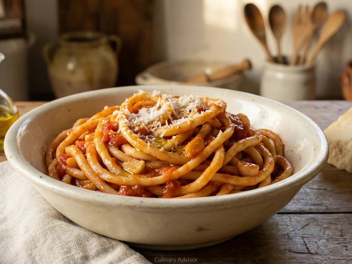Pici all'Aglione - Chef Graziella