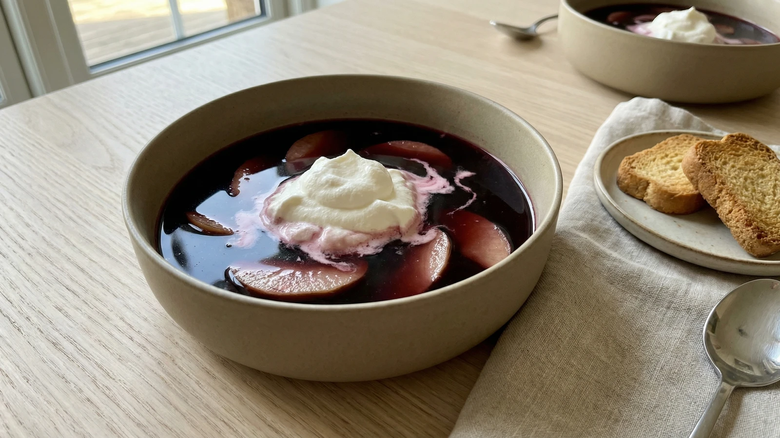 Hyldebaersuppe