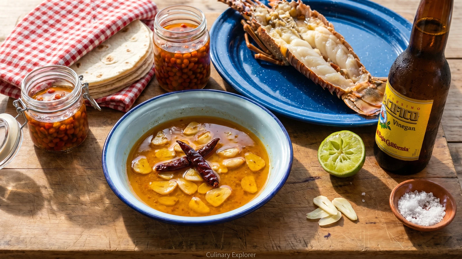 Mojo de Ajo Estilo Puerto Nuevo