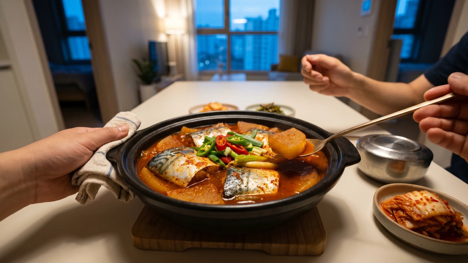 Godeungeo-jjigae (Mackerel Stew)