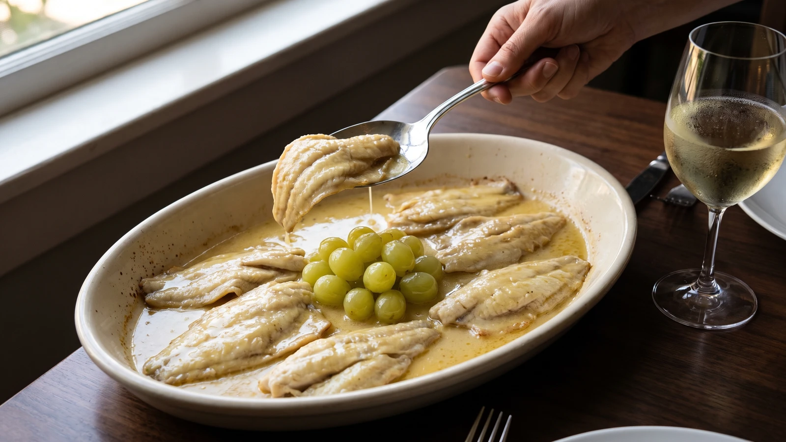 Filets de Soles Véronique