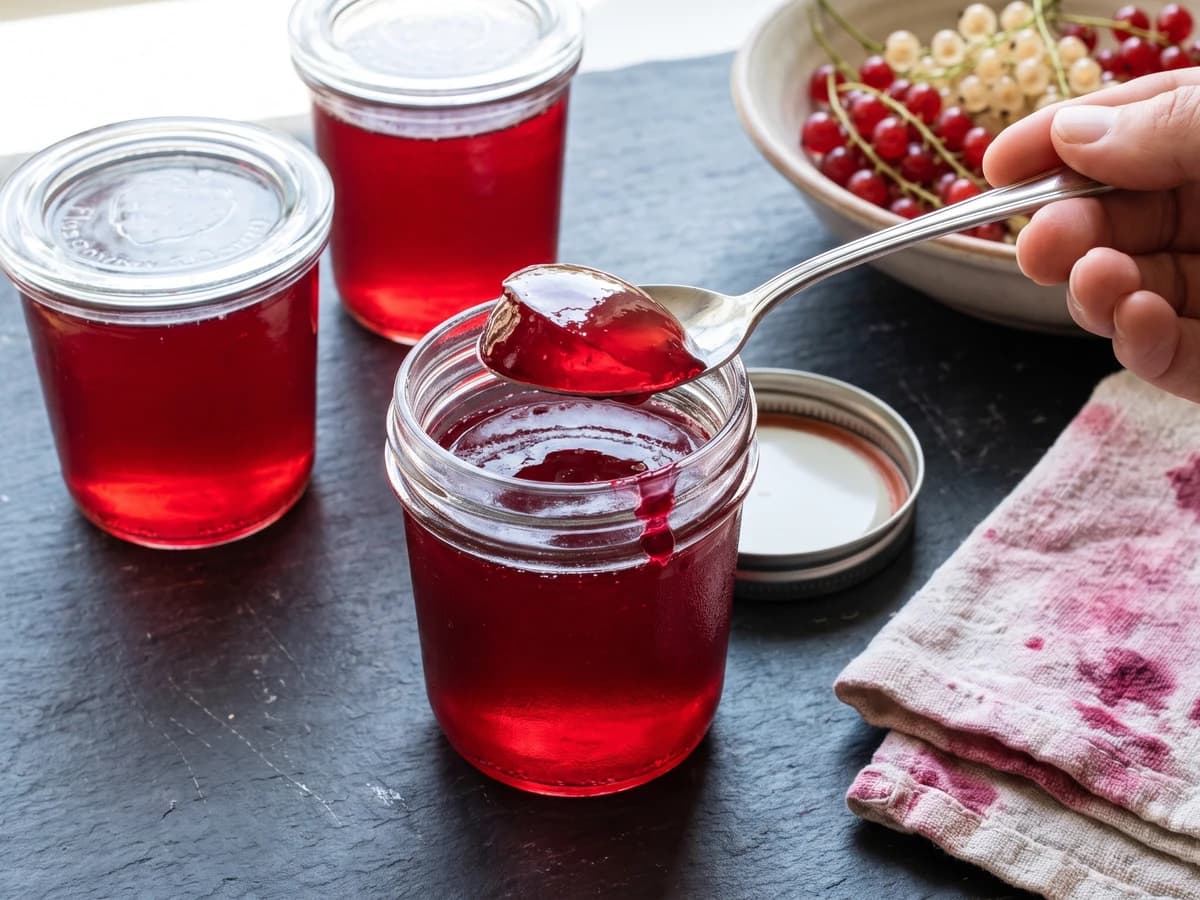 Red-currant Jelly (Method A) - Chef Juliette