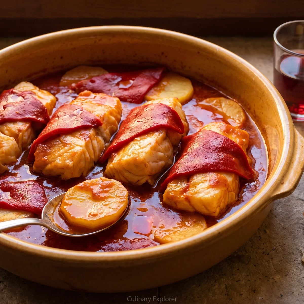 Bacalao a la Riojana