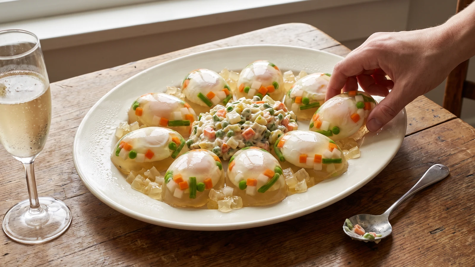 Cold Eggs Colbert