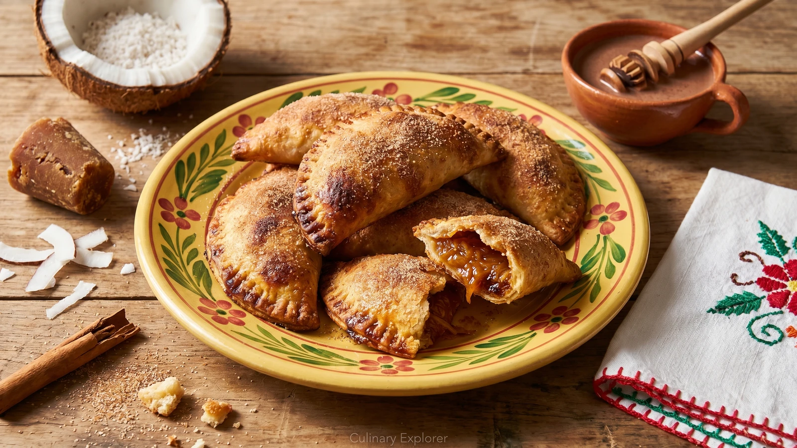 Empanadas de Coco Yucatecas