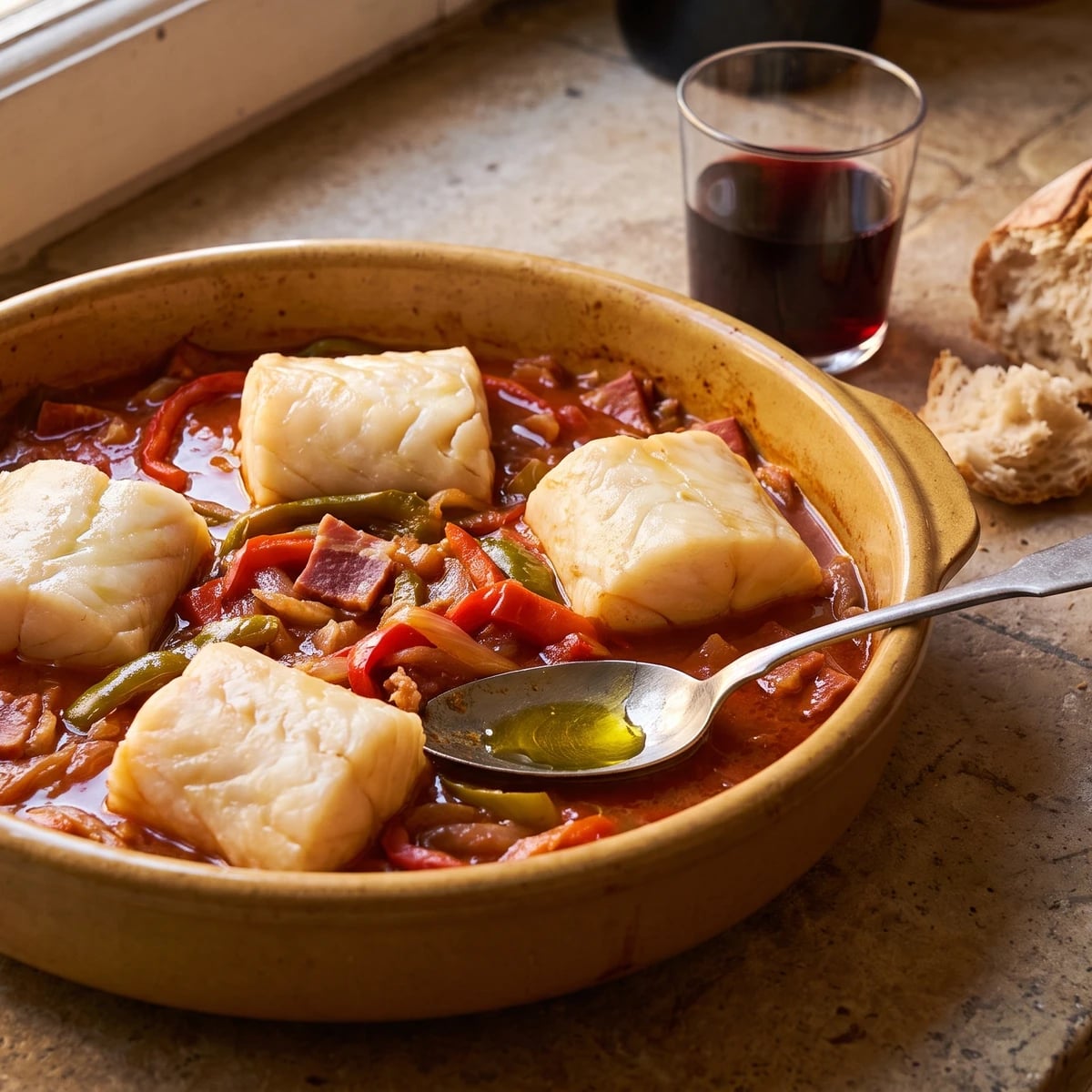 Bacalao al Chilindrón
