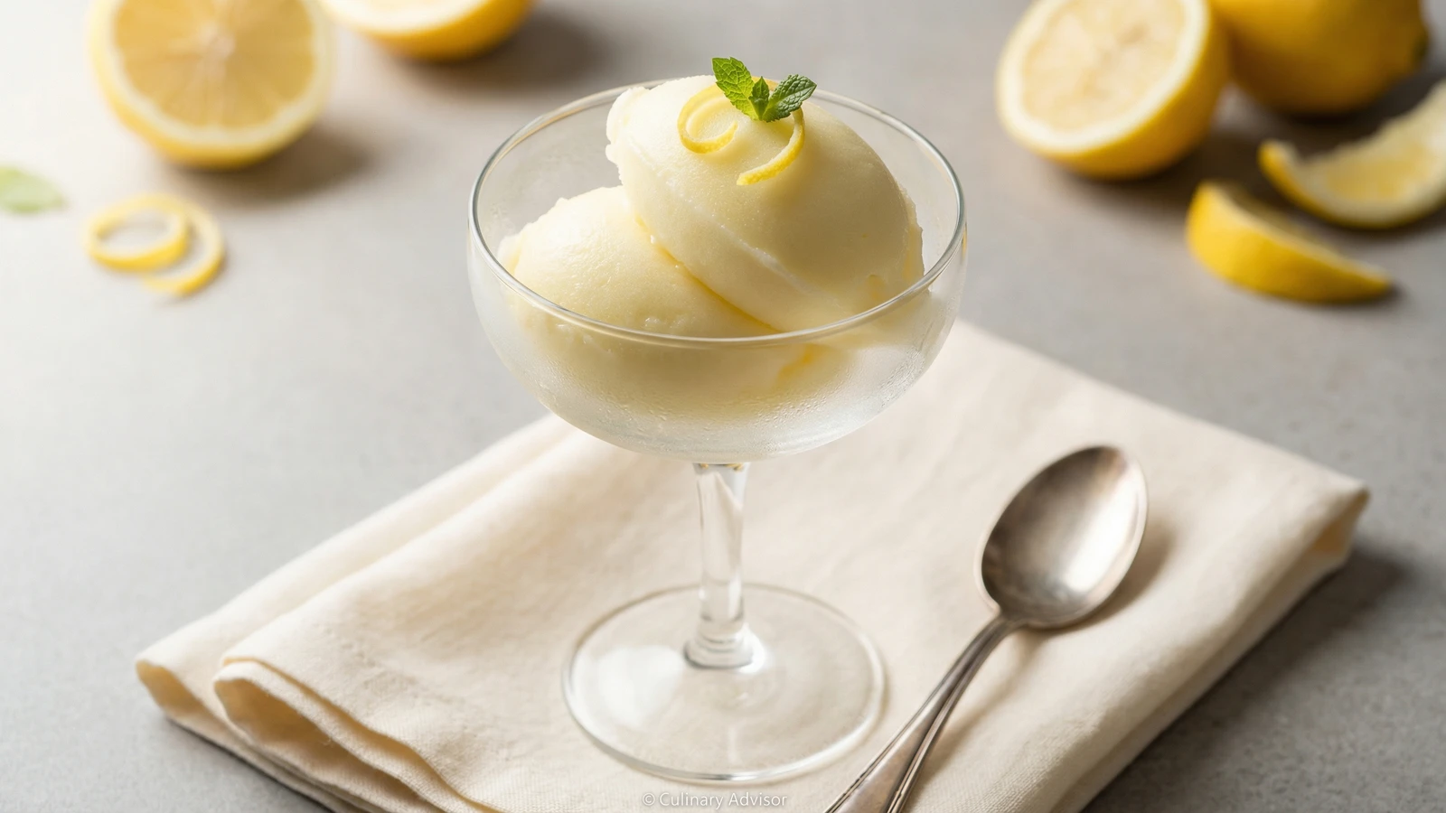 Lemon Sorbet