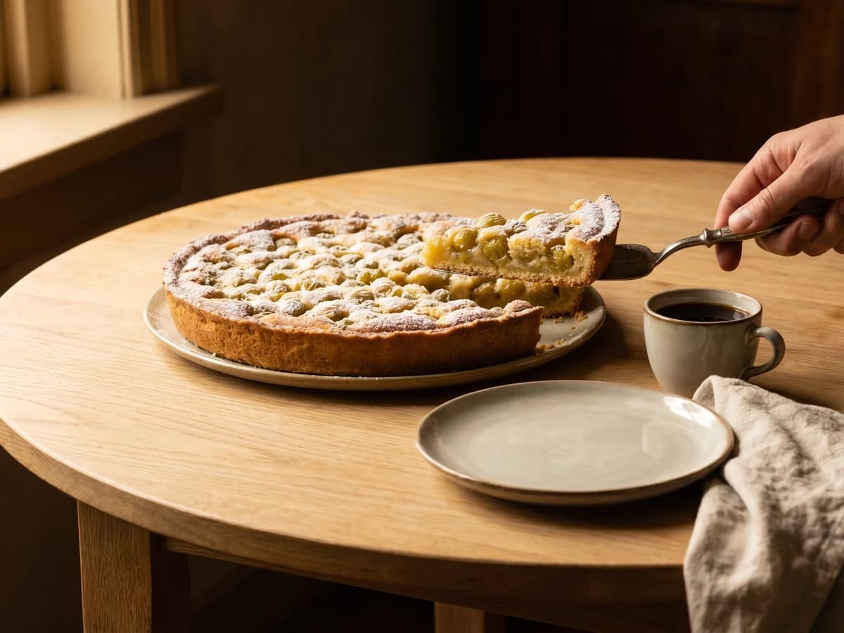 Kruisbessenvlaai (Limburg Gooseberry Vlaai) - Chef Joost