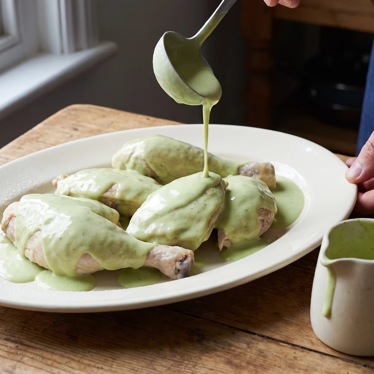 Chaud-Froid Sauce, au Vert-pré