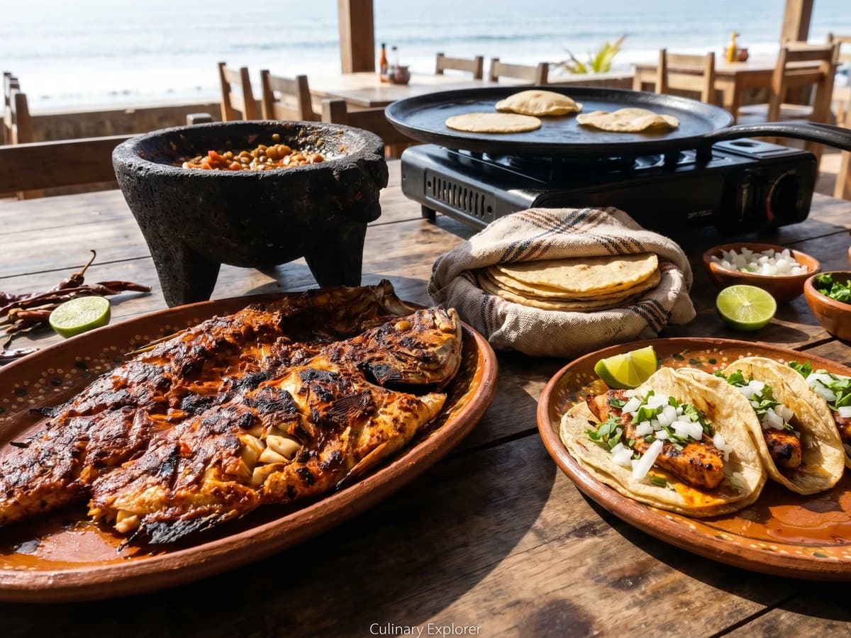 Nayarit Grilled Fish Tacos (Pescado Zarandeado) - Chef Lupita