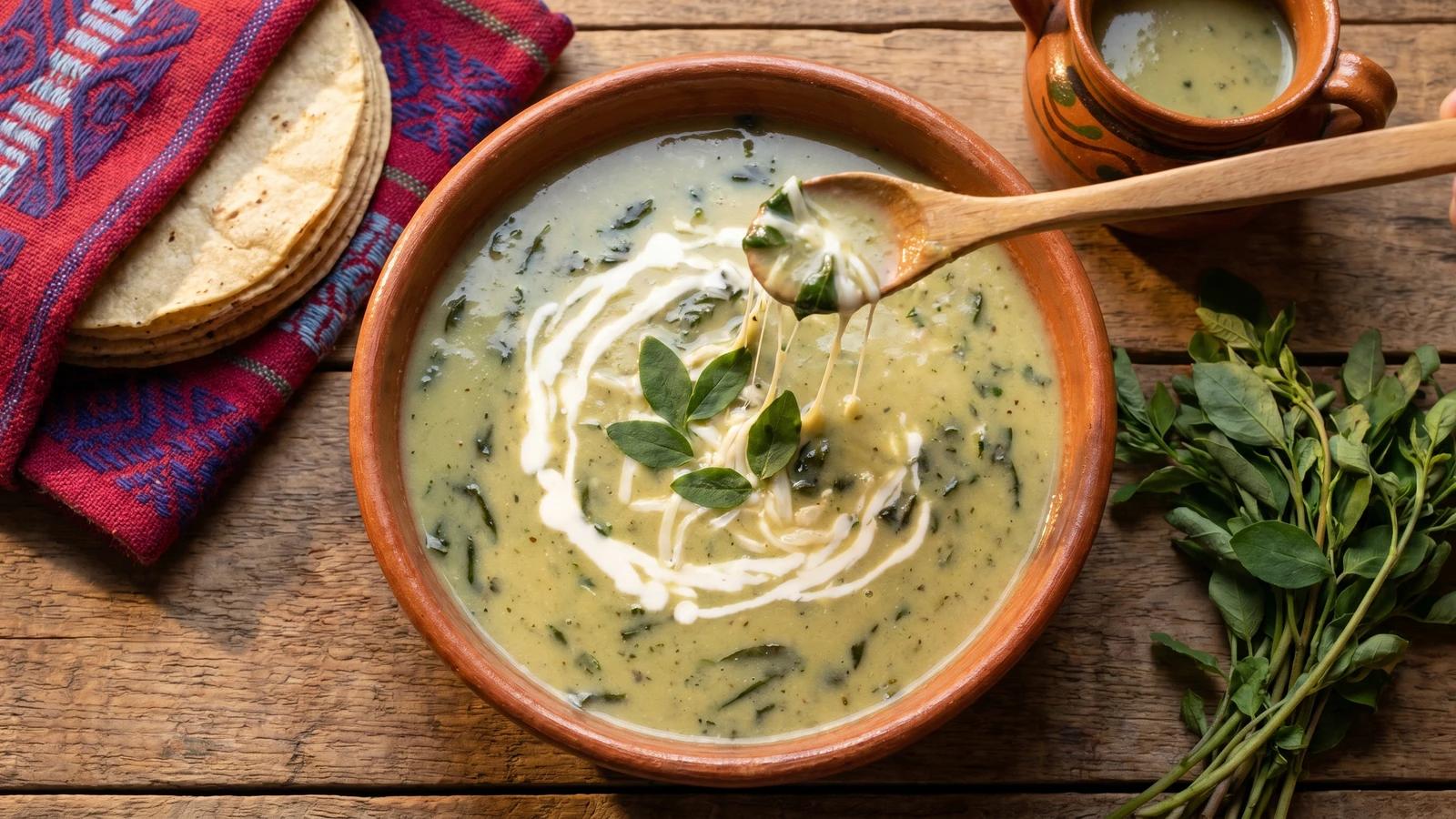 Crema de Chepil de Teotitlán del Valle