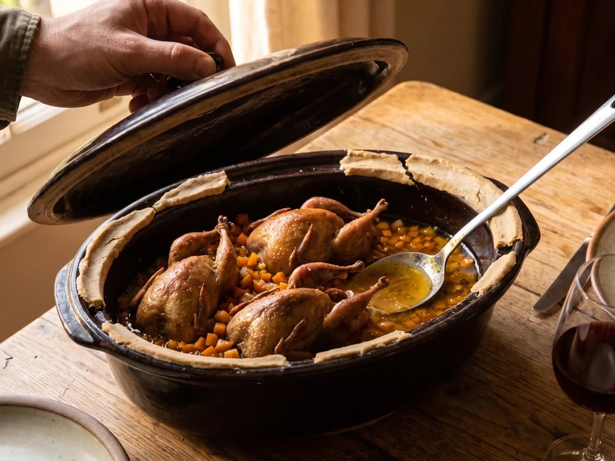 Perdreau en Estouffade - Chef Juliette