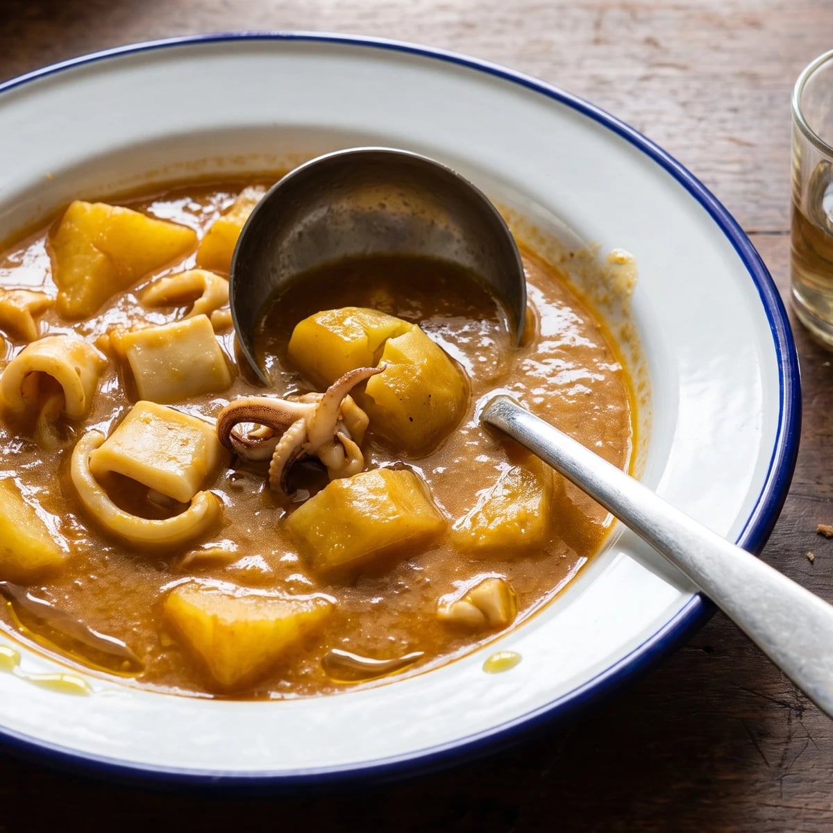 Papas con Choco Gaditanas