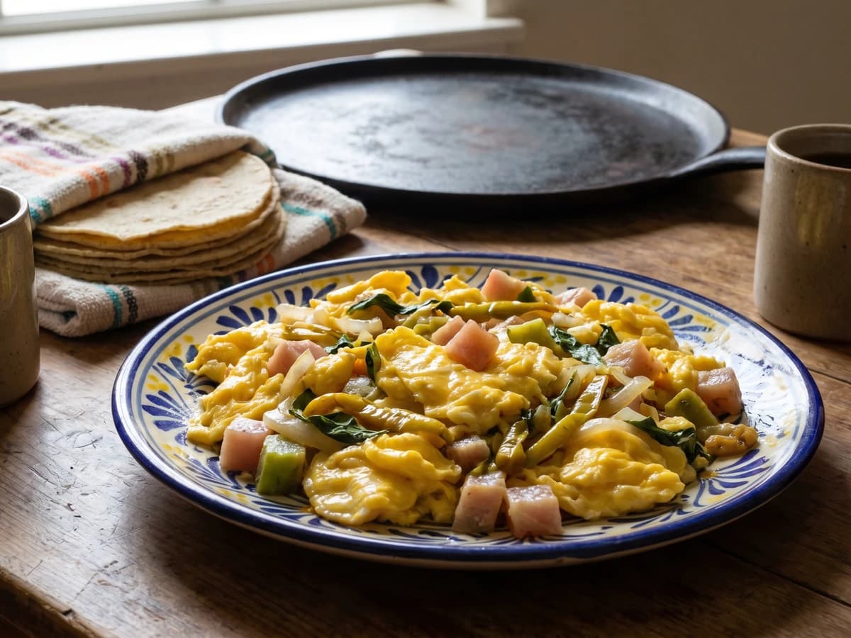 Huevos con Xoconostle del Bajío - Chef Lupita