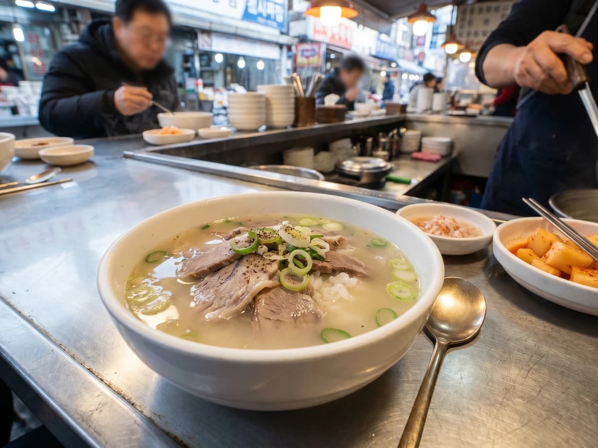 Soemeori-gukbap (Ox Head Rice Soup) - Chef Jeong-sun