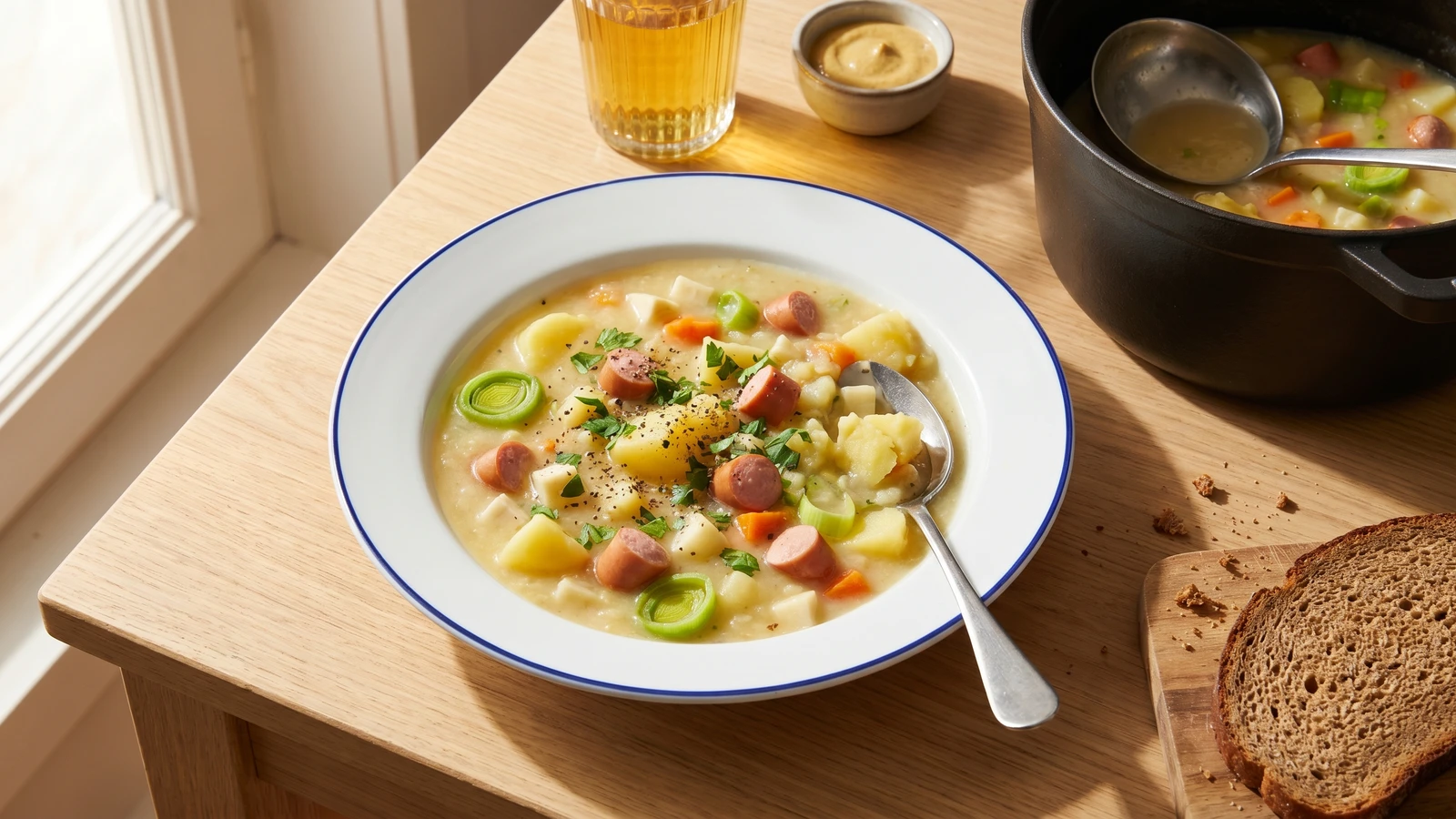 Hessische Kartoffelsuppe