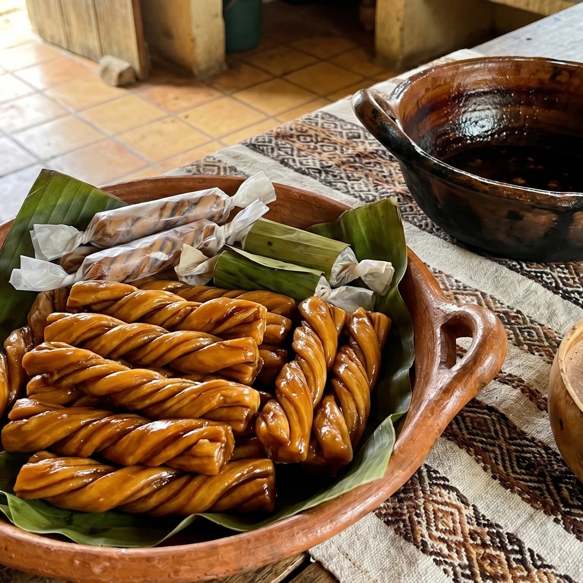 Melcocha Chiapaneca de Piloncillo