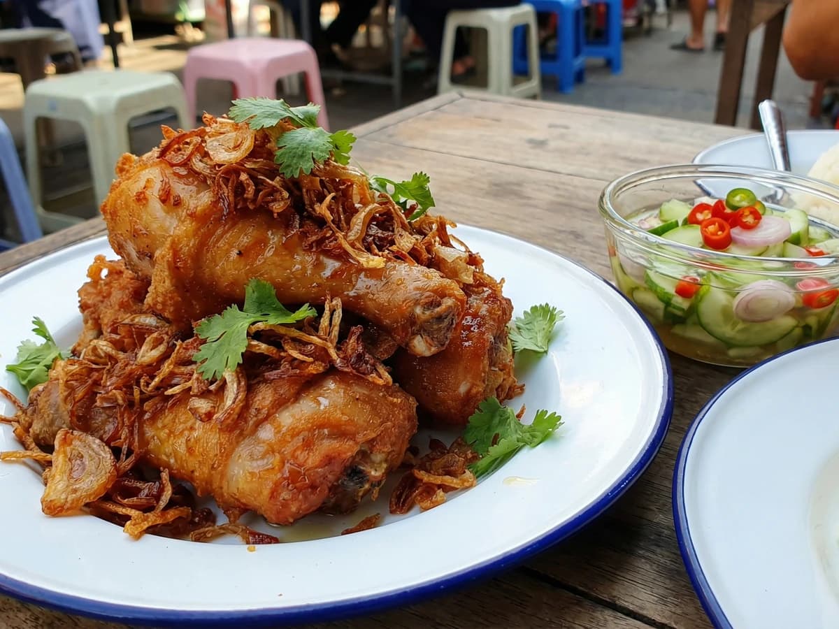 Hat Yai Fried Chicken (Gai Tod Hat Yai) - Chef Fai
