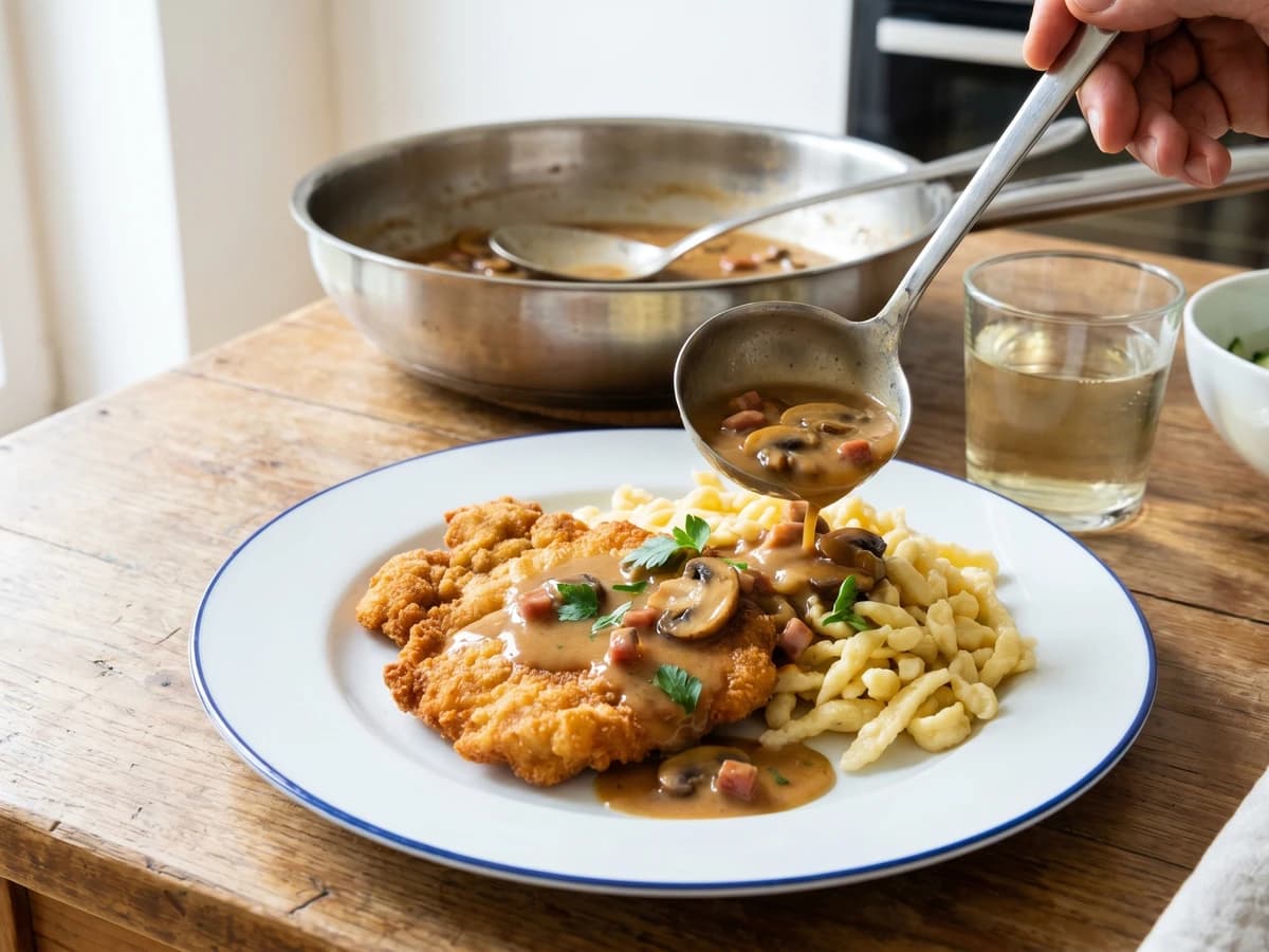 Jägersoße, Franconian Hunter's Sauce - Chef Klaus