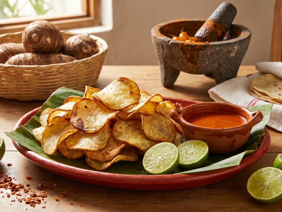 Malanga Frita Veracruzana - Chef Lupita