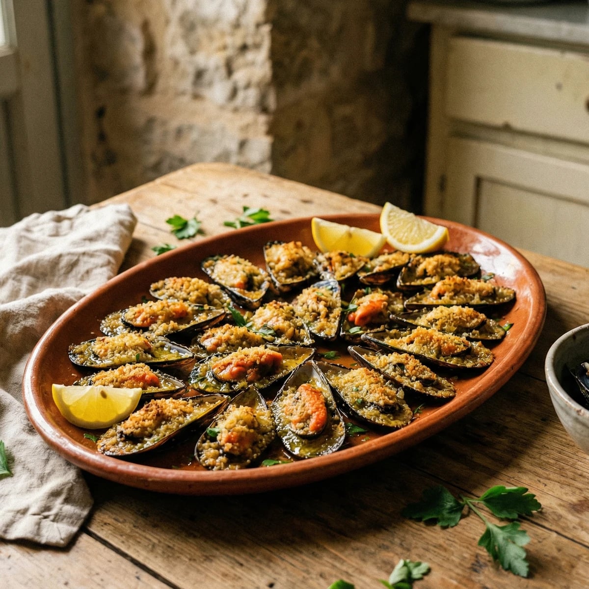 Cozze Gratinate alla Pugliese
