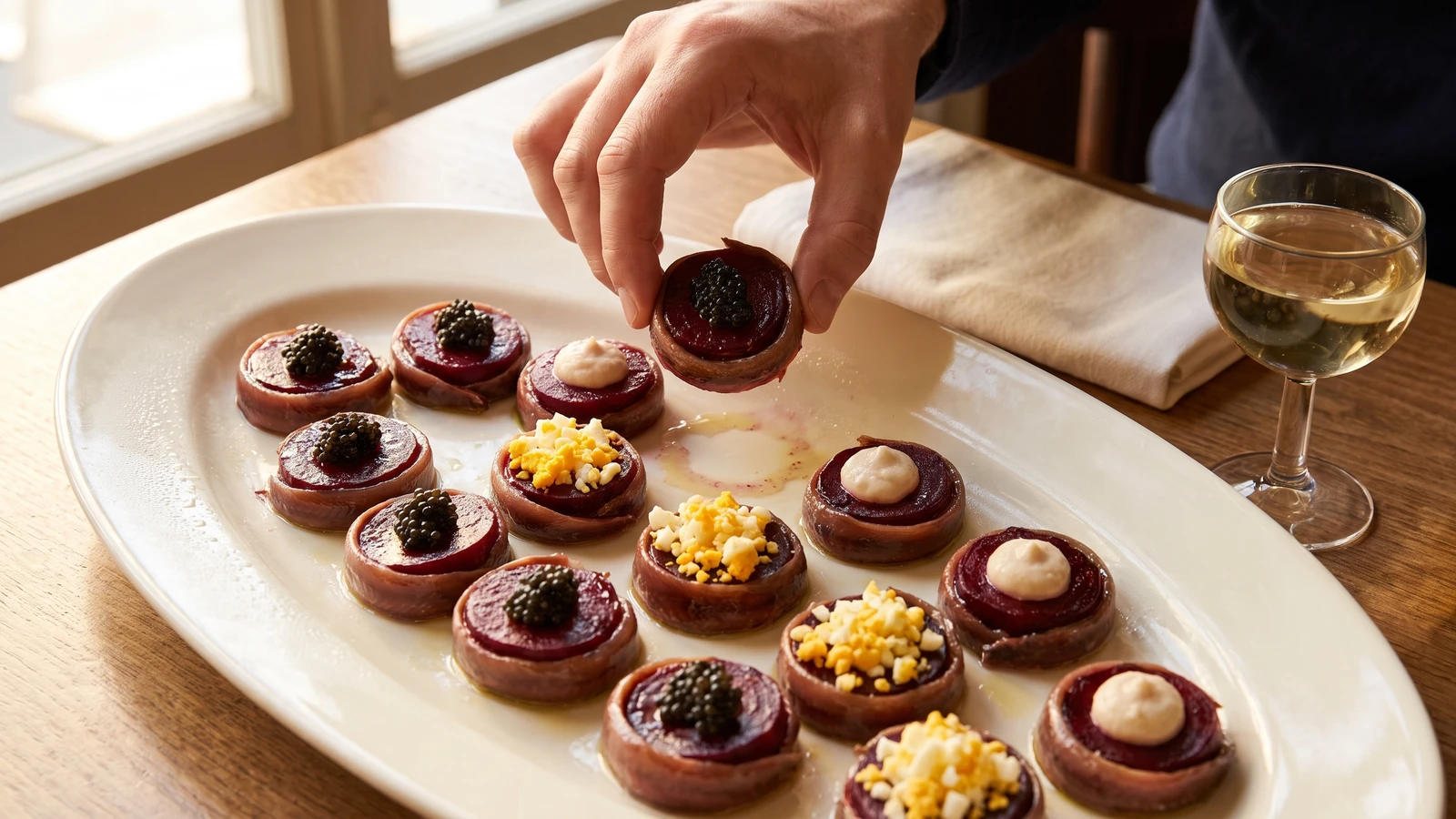 Anchovy Medallions