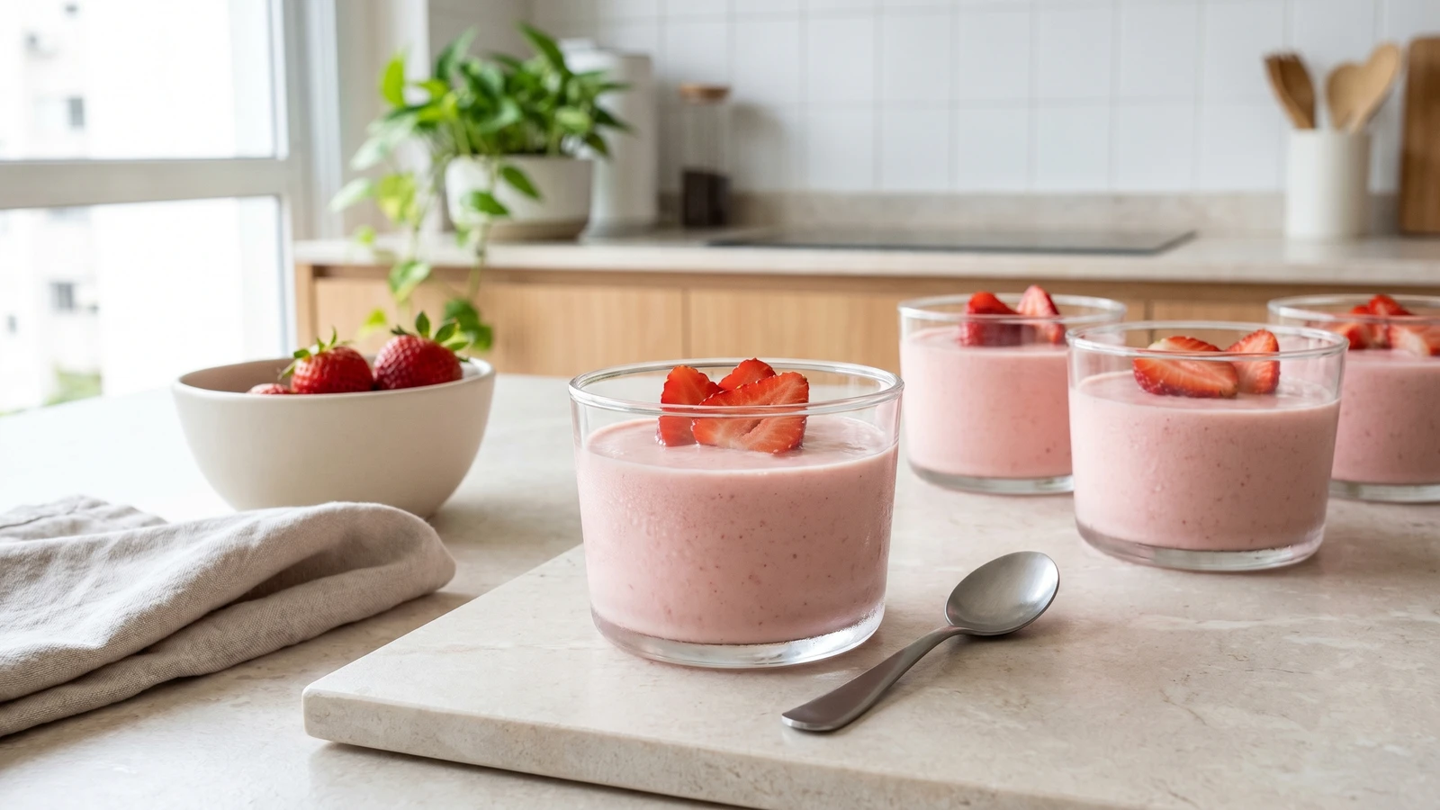 Mousse de Morango