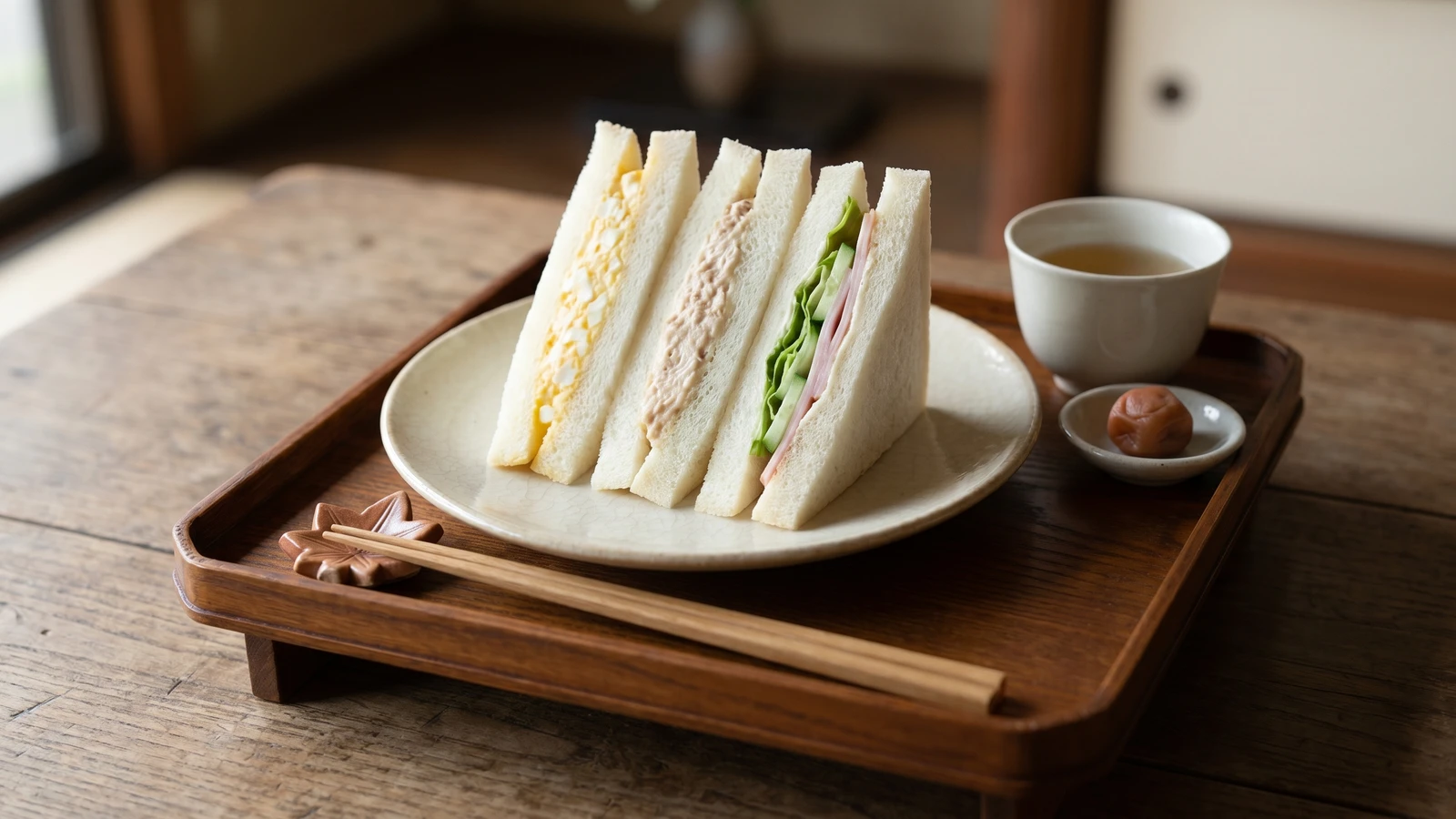 Mix Sando (ミックスサンド, mixed Japanese sandwiches)