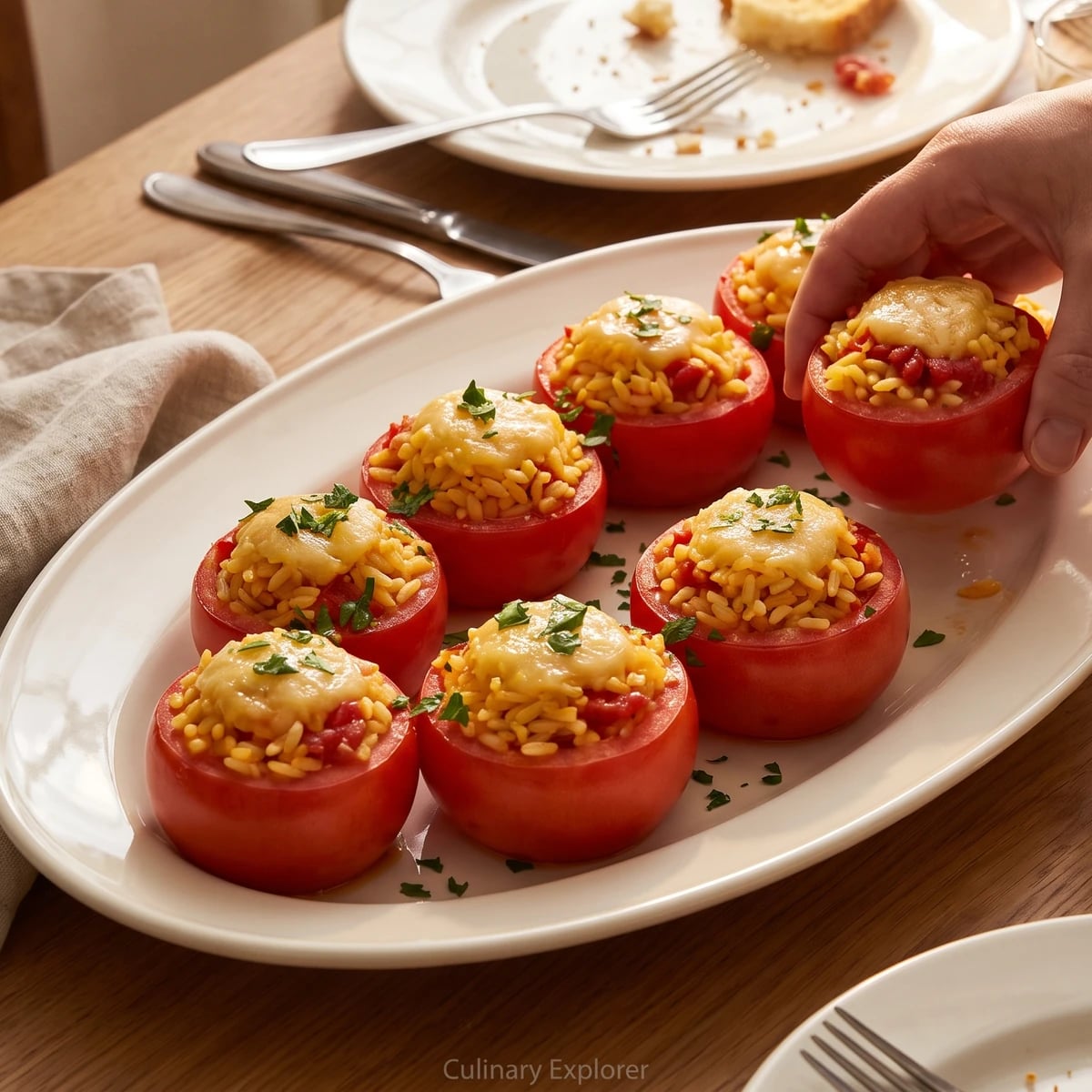 Tomates Farcies à la Portugaise