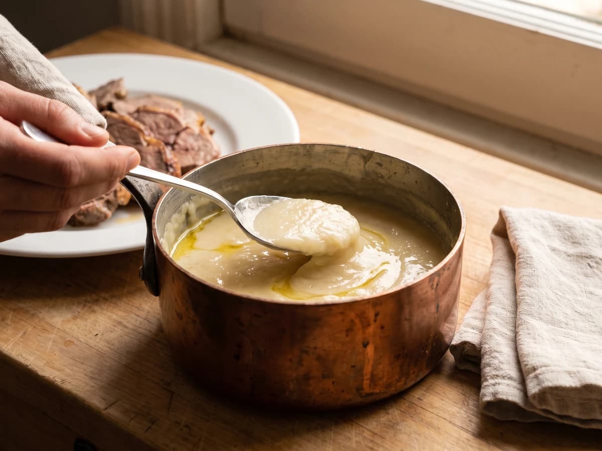 Purée d’Oignons, dite Soubise - Chef Juliette