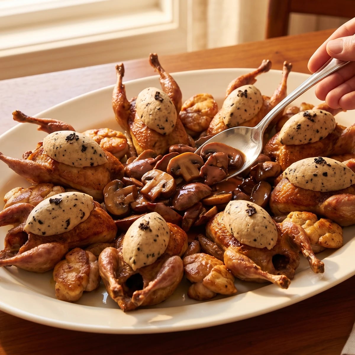 Côtelettes de Pigeonneaux à la Nesles