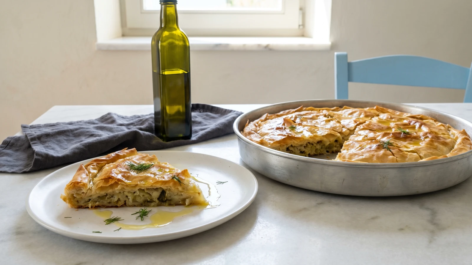 Macedonian Prasopita (Πρασόπιτα Μακεδονίας)