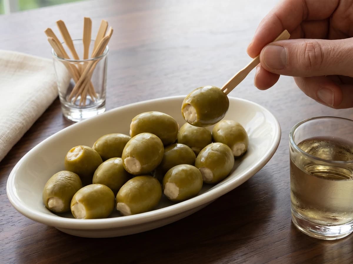 Stuffed Olives - Chef Juliette