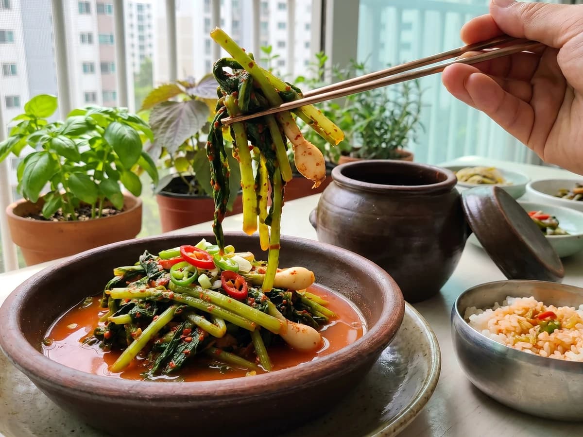 Yeolmu-kimchi (Young Summer Radish Kimchi) - Chef Jeong-sun