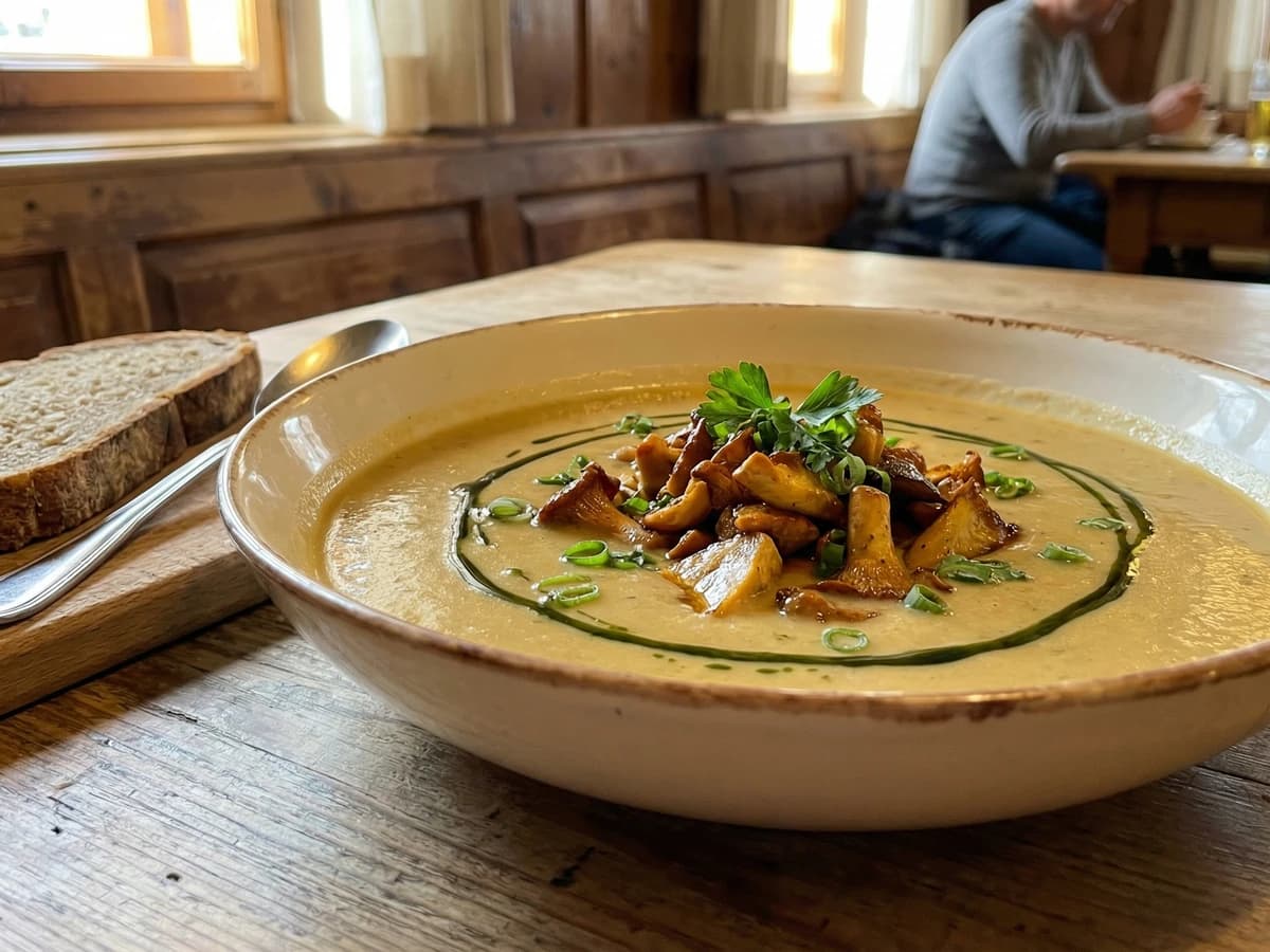 Schwammerlcremesuppe - Chef Elsa