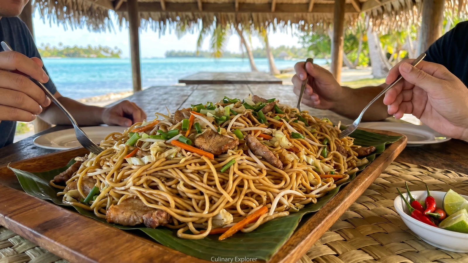 Chao Men (Tahitian Chow Mein)
