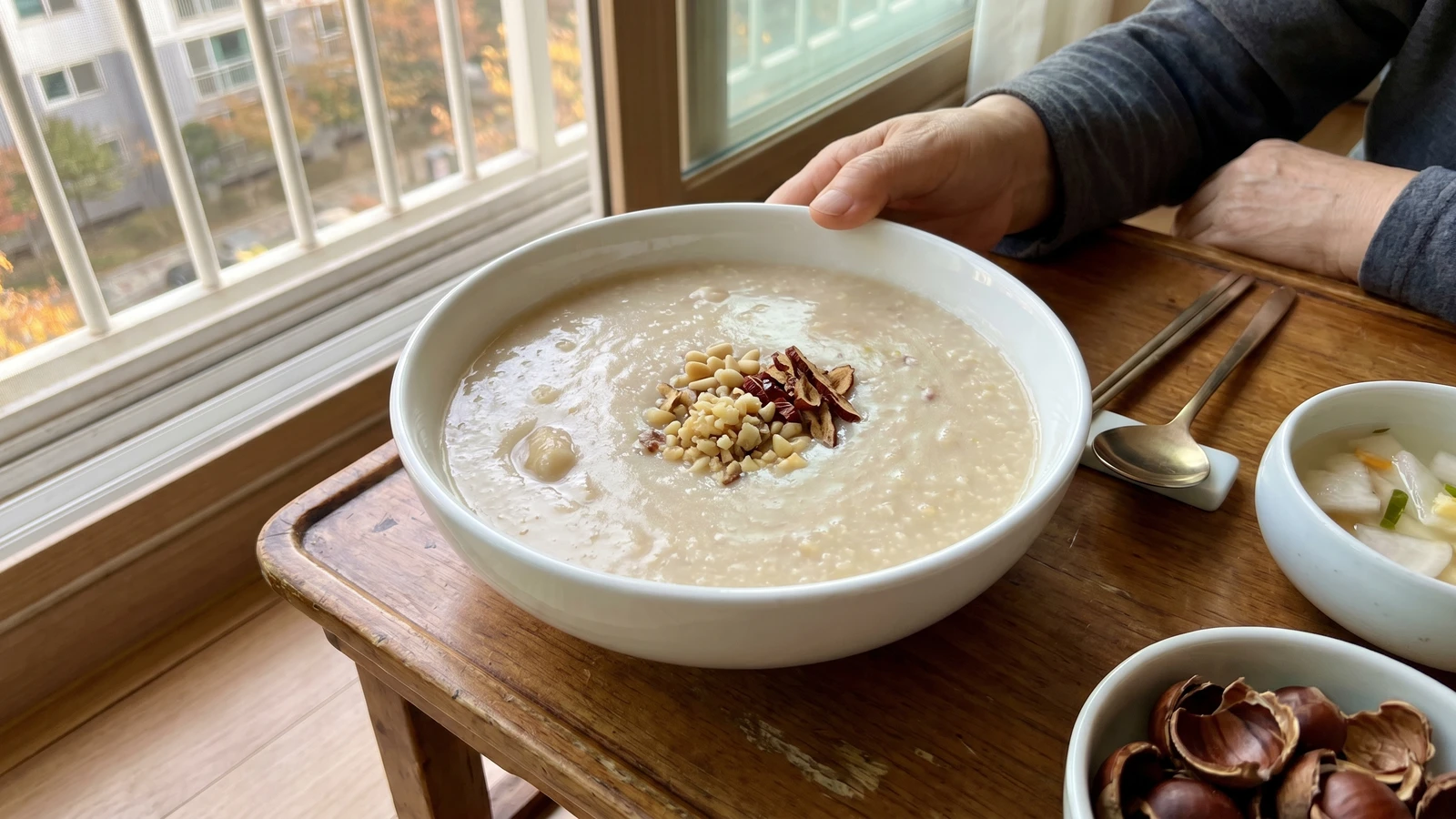 Bam-juk (밤죽, Chestnut Porridge)