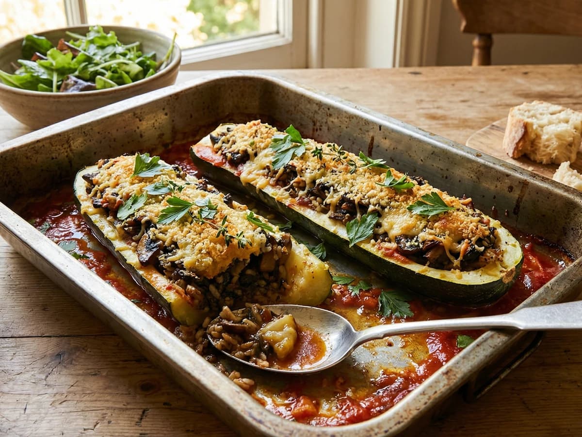 Stuffed Marrow - Chef Thomas