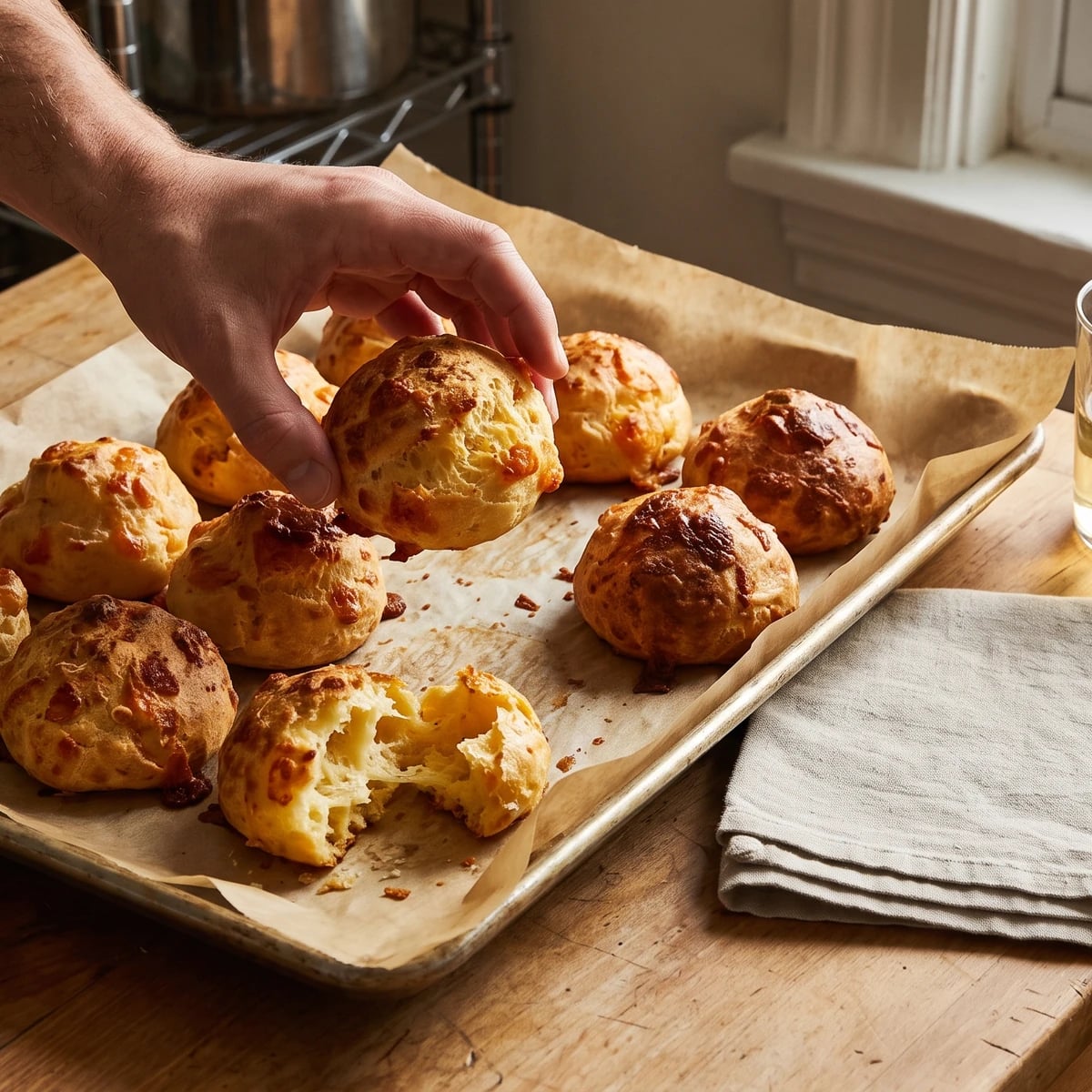 Ramequins and Gougère Paste