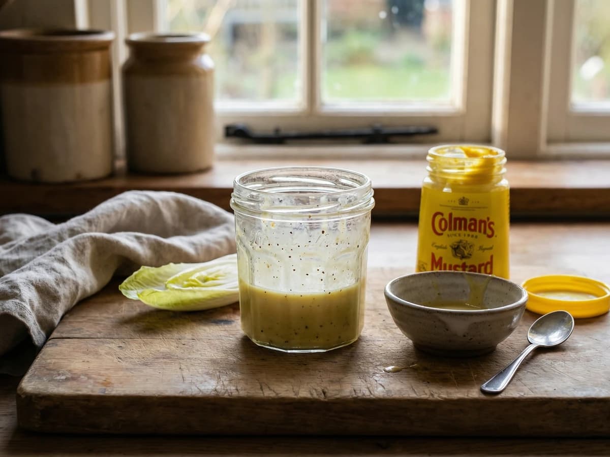 English Mustard Vinaigrette - Chef Thomas