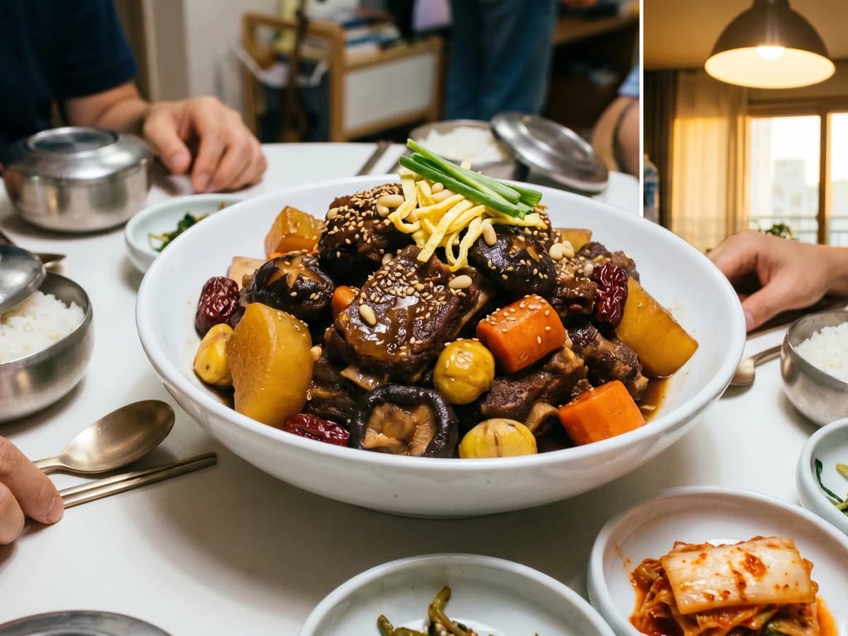 Galbi-jjim (Braised Beef Short Ribs) - Chef Jeong-sun